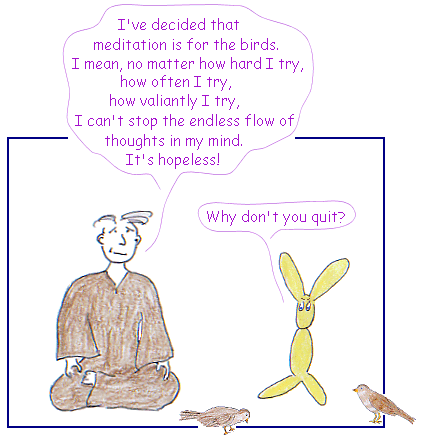 Brother Theophyle considers meditation