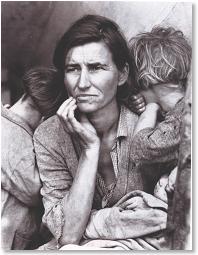 Migrant Madonna by Dorothea Lange